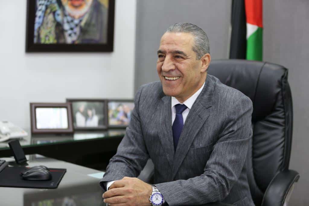 Hussein al-Sheikh, o novo vice-presidente da Organização para a Libertação da Palestina. (Foto: Reprodução/ via husseinalsheikh.com)
