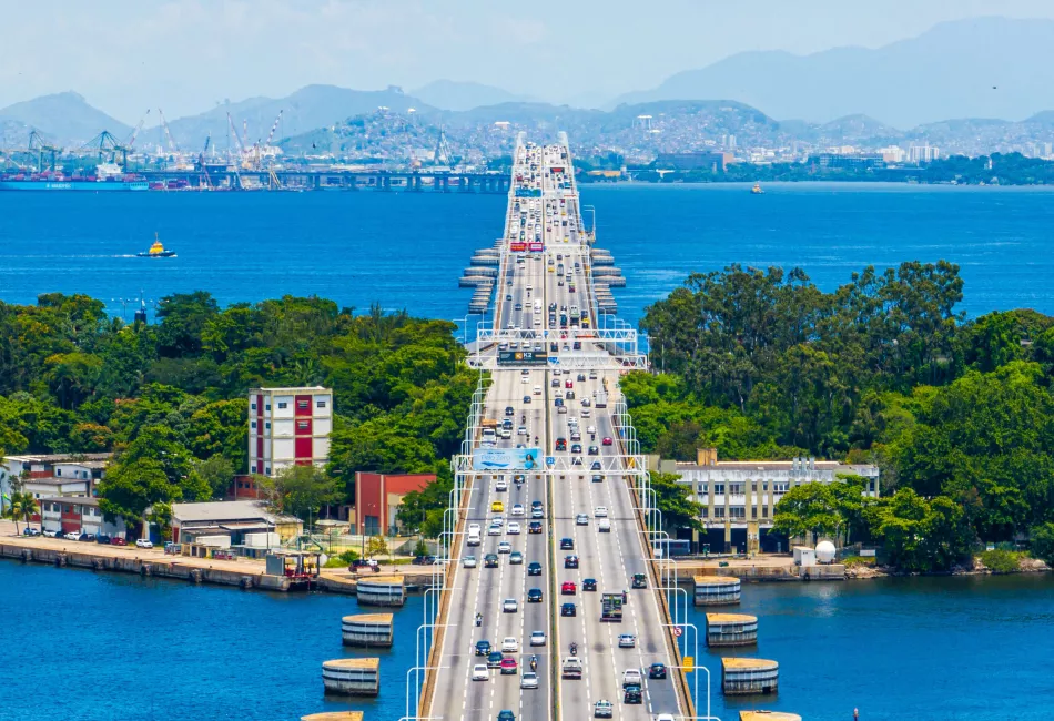 Ponte Rio-Niterói (Foto: Divulgação/Ecovias Ponte)