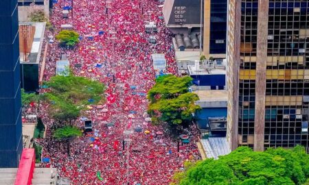 Onda vermelha (Foto: Lula Oficial | Divulgação)