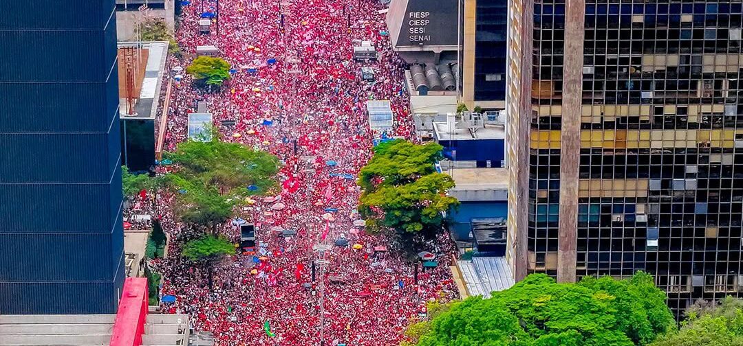 Onda vermelha (Foto: Lula Oficial | Divulgação)