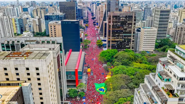 Imagens eram do Chile e foram usadas para atacar ato pró-Lula na Paulista