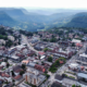 Gramado visto do alto (Foto: Bruno Stolz/Copa Gramado Laghetto de Futebol Sub-16/ Prefeitura de Gramado)