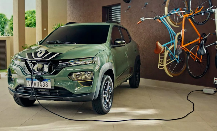 Renault Kwid E-Tech (Foto: Renault Kwid E-Tech | Divulgação)