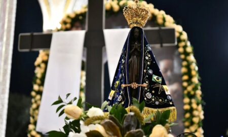 Guilherme Cortez pede que PF investigue novos ataques a símbolos religiosos (Foto: Thiago Leon/Santuário Nacional)