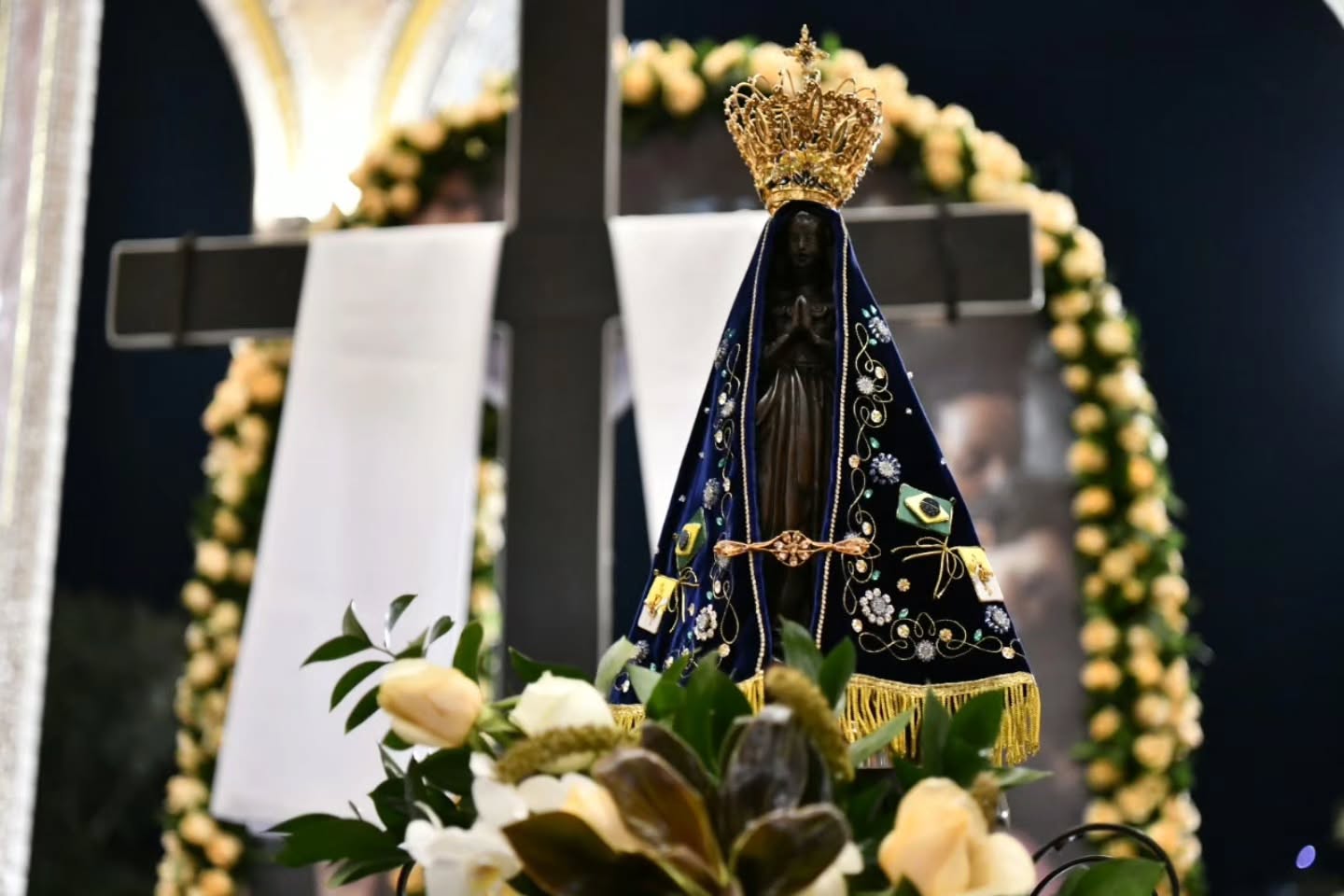 Guilherme Cortez pede que PF investigue novos ataques a símbolos religiosos (Foto: Thiago Leon/Santuário Nacional)