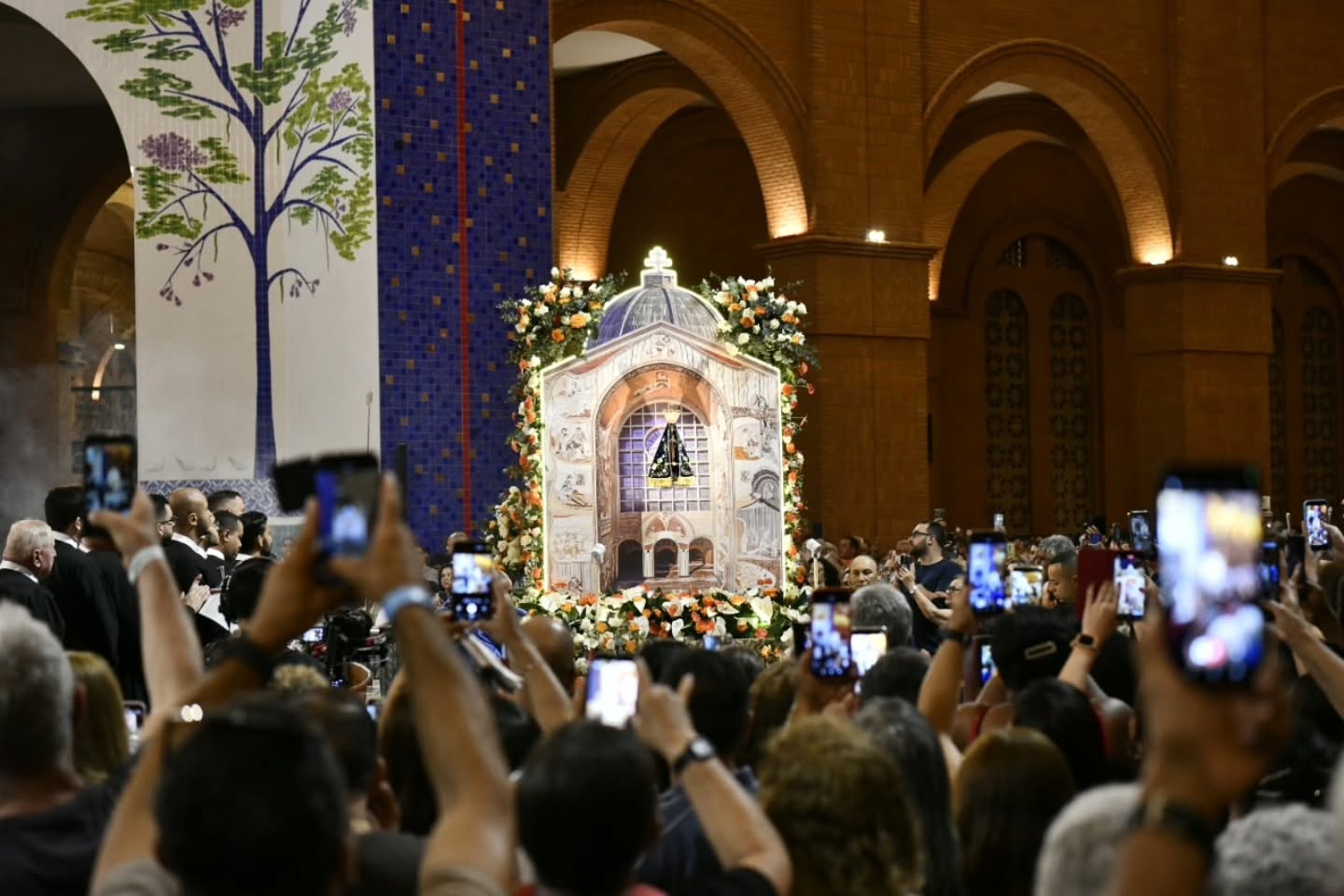 500 mil fiéis são aguardados para a festa da padroeira do Brasil (Foto: Thiago Leon/Santuário Nacional)