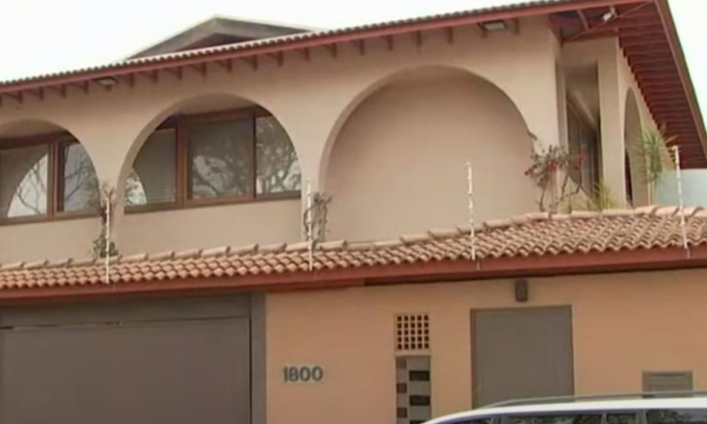 Casa do Matsunaga (Foto: Reprodução/Band TV)
