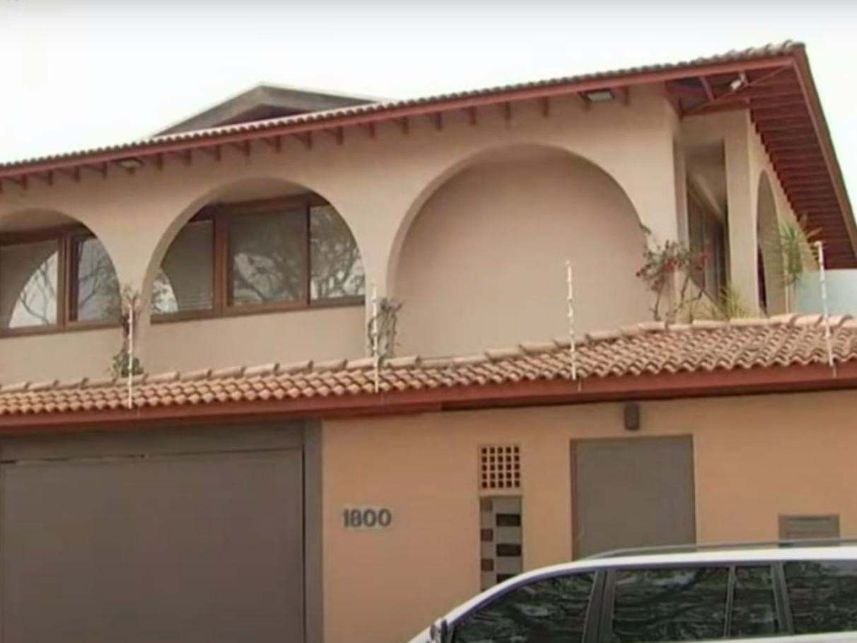 Casa do Matsunaga (Foto: Reprodução/Band TV)