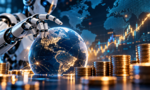 IA e Economia (Foto: Gerada com auxílio de IA)