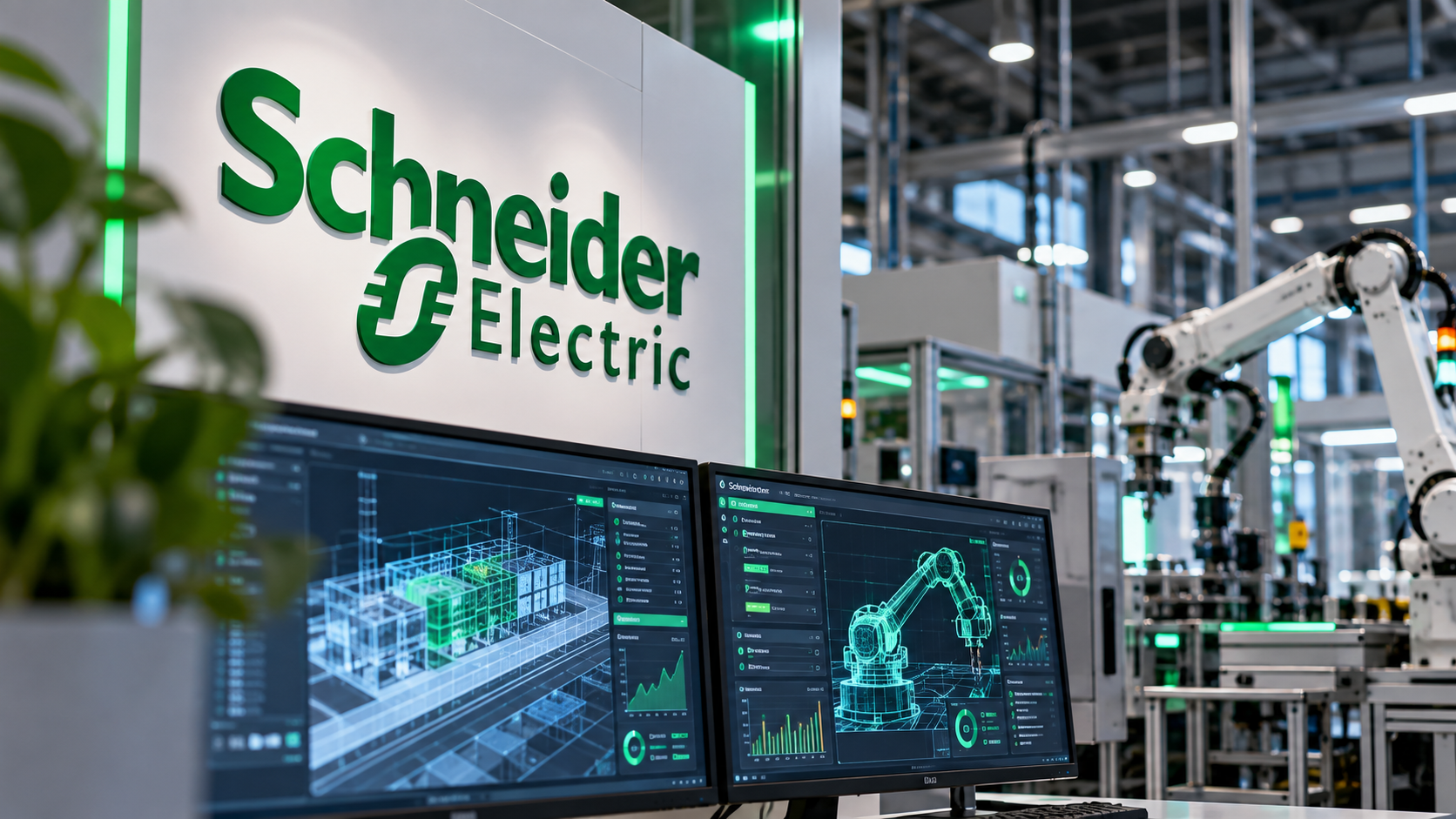 Schneider Electric (Foto: Divulgação/auxílio de IA)