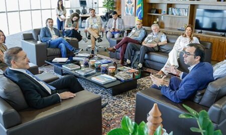 TSE recebe Missão de Observação Eleitoral do Parlasul (Foto: Divulgação/Site Oficial do TSE)