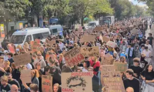 Protestos na França (Foto: Reprodução/X)