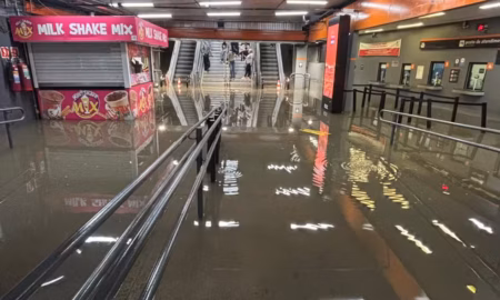 Chuva provoca alagamentos em São Paulo (Foto: Reprodução/Arquivo Pessoal)